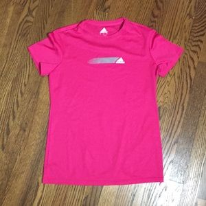 Adidas dri-fit tee in pink, size medium